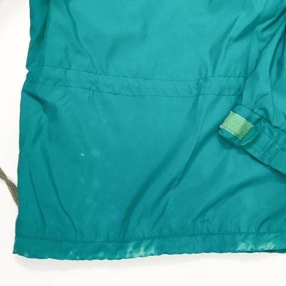 Vintage Cb Windbreaker Pullover Teal Green Unisex - Picture 8 of 8